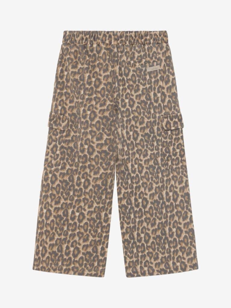 pantalon large leopard