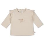 t shirt manches courtes "lucky" taupe (copie)