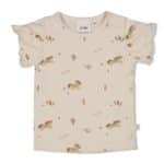 t shirt manches courtes "lucky" taupe (copie)