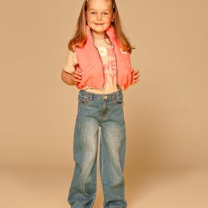 jean bleu demin wide leg