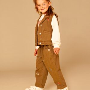 gilet sans manches kaki