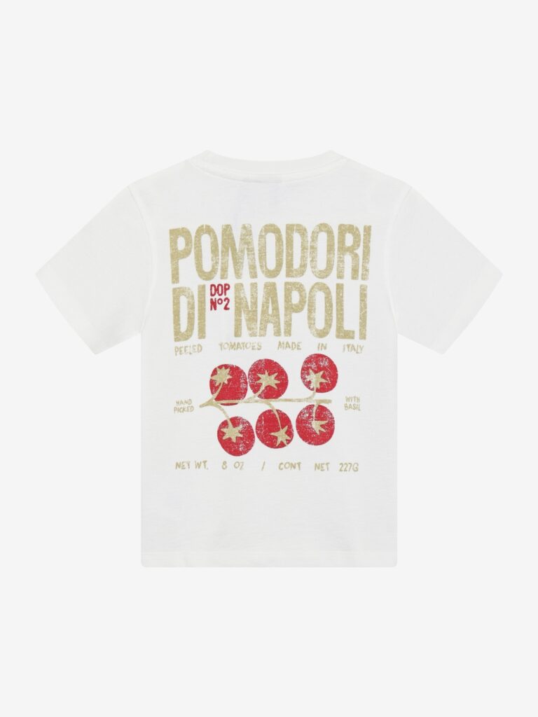 t shirt blanc pomodori