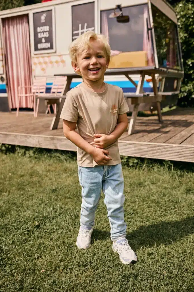 t shirt ligné beige orange (copie)