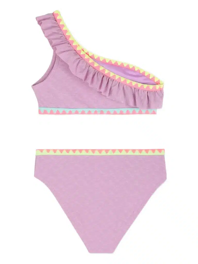 maillot de bain 2 pieces guimauve