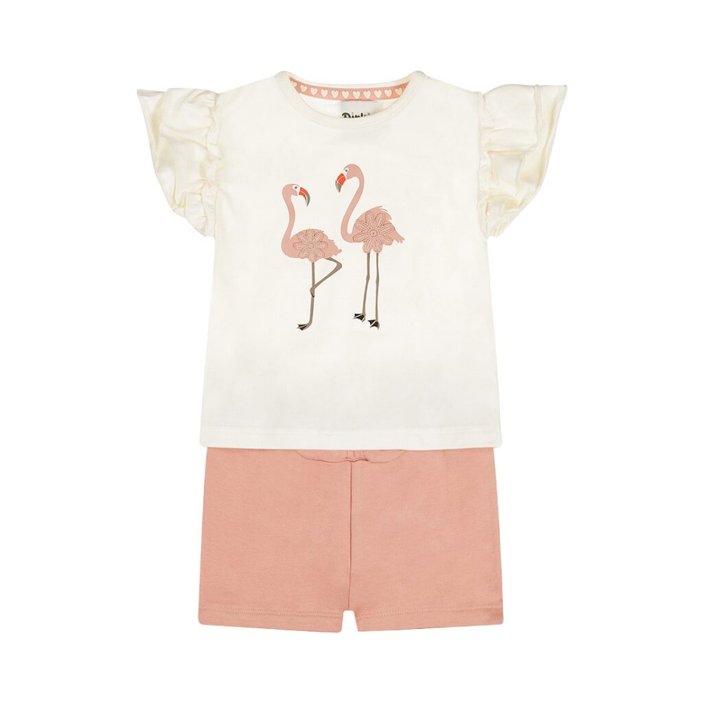 ensemble t shirt & short fleuri (copie)
