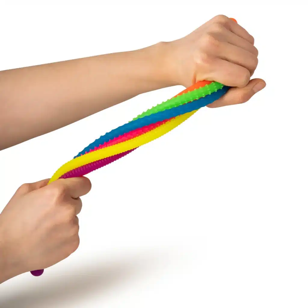 scrunchems neon noodles