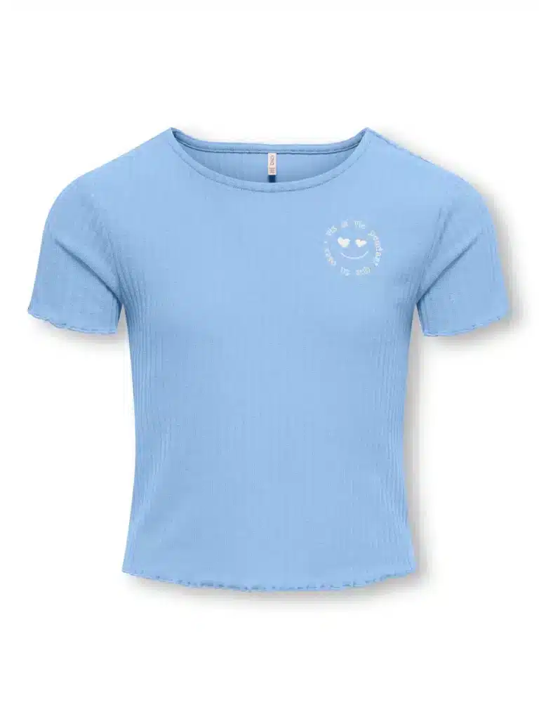 t shirt bleu vis la vie