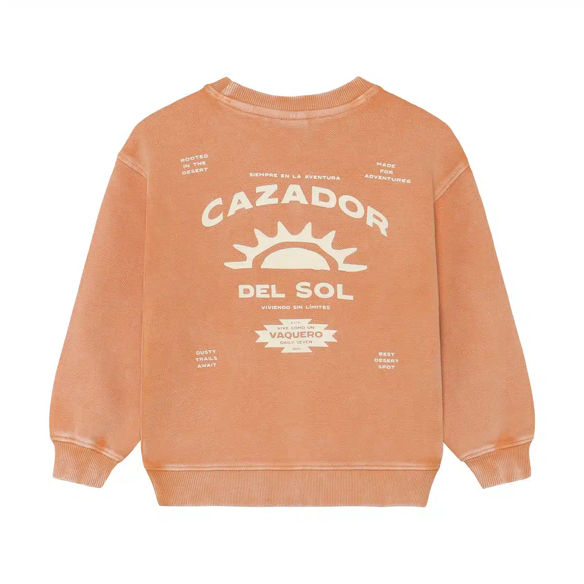 sweat orange manches bouffantes (copie)