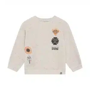 sweat orange manches bouffantes (copie)