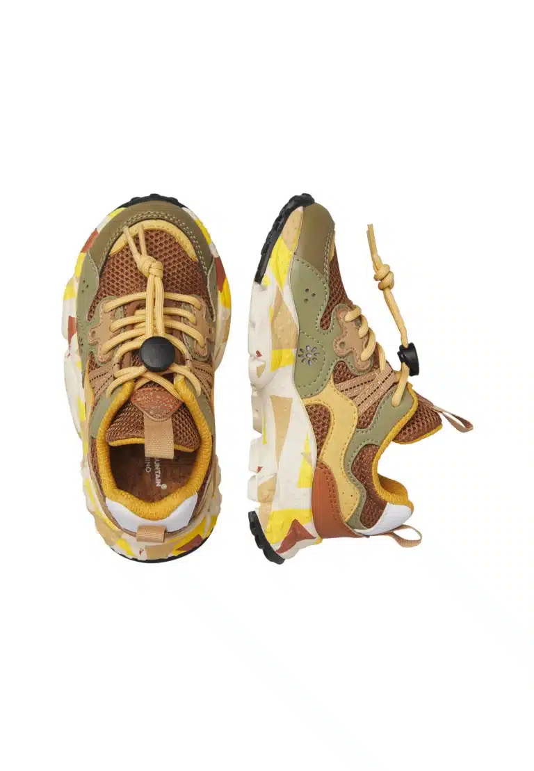 chaussures multicolores militaire