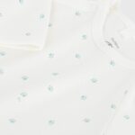 pyjama empreinte blanc