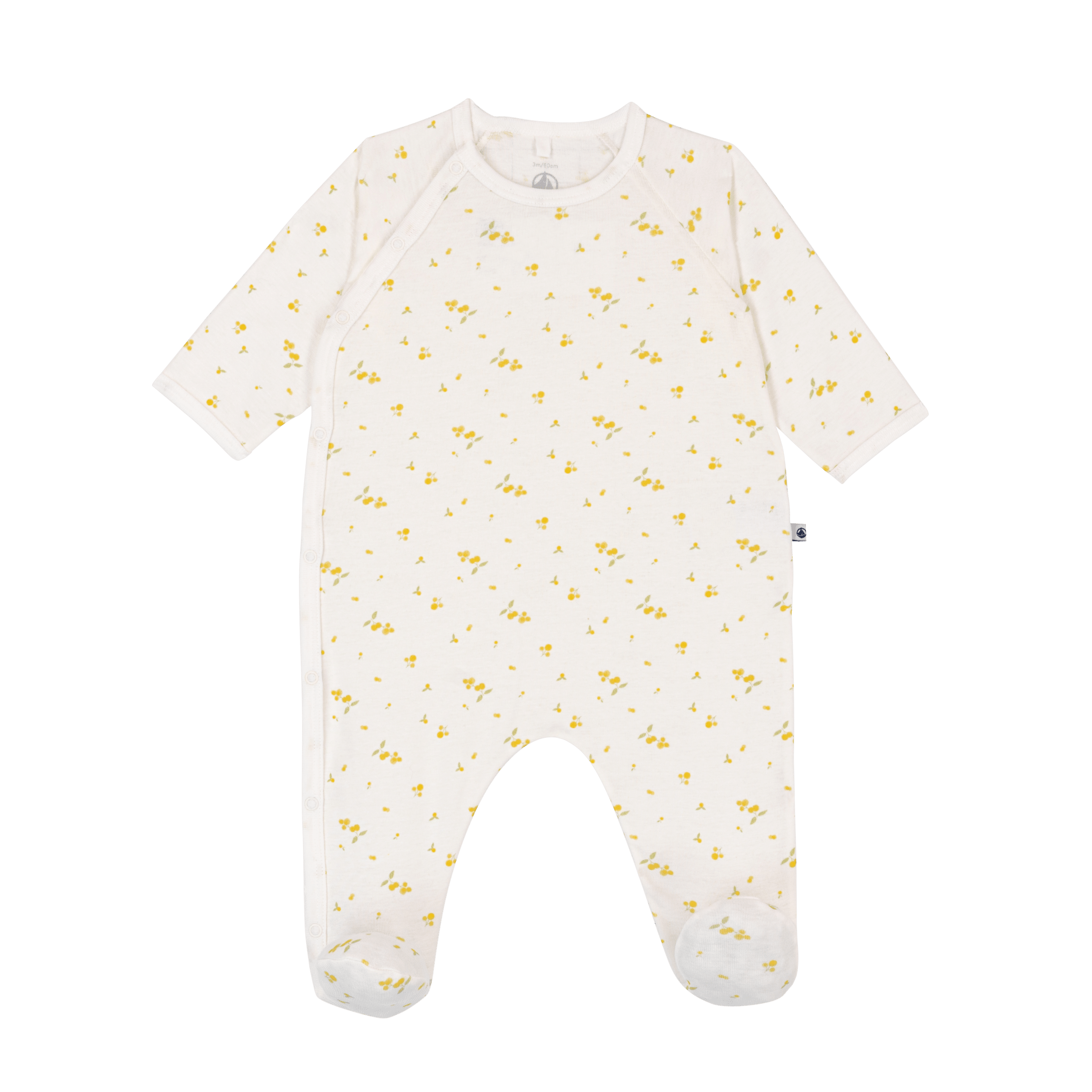pyjama fleurs jaune