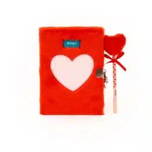 journal intime + bic coeur
