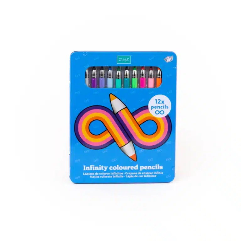 12 crayons couleurs infinis
