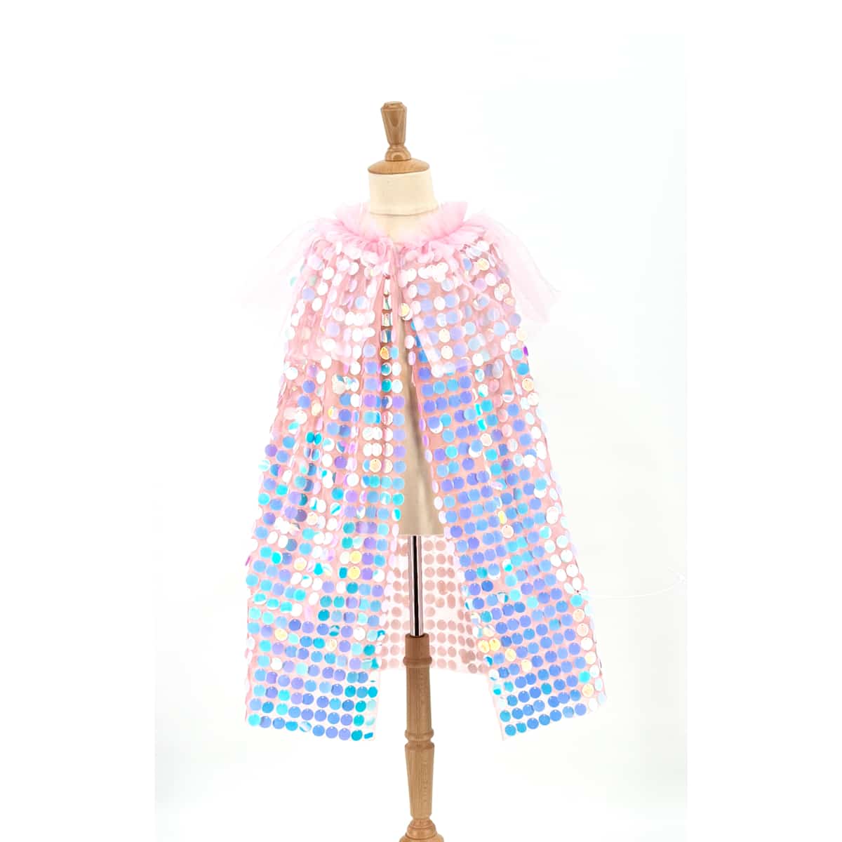 déguisement cape sequins galaxia rose