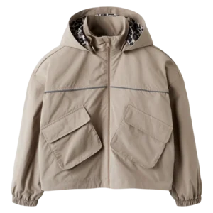 veste coupe vent brune