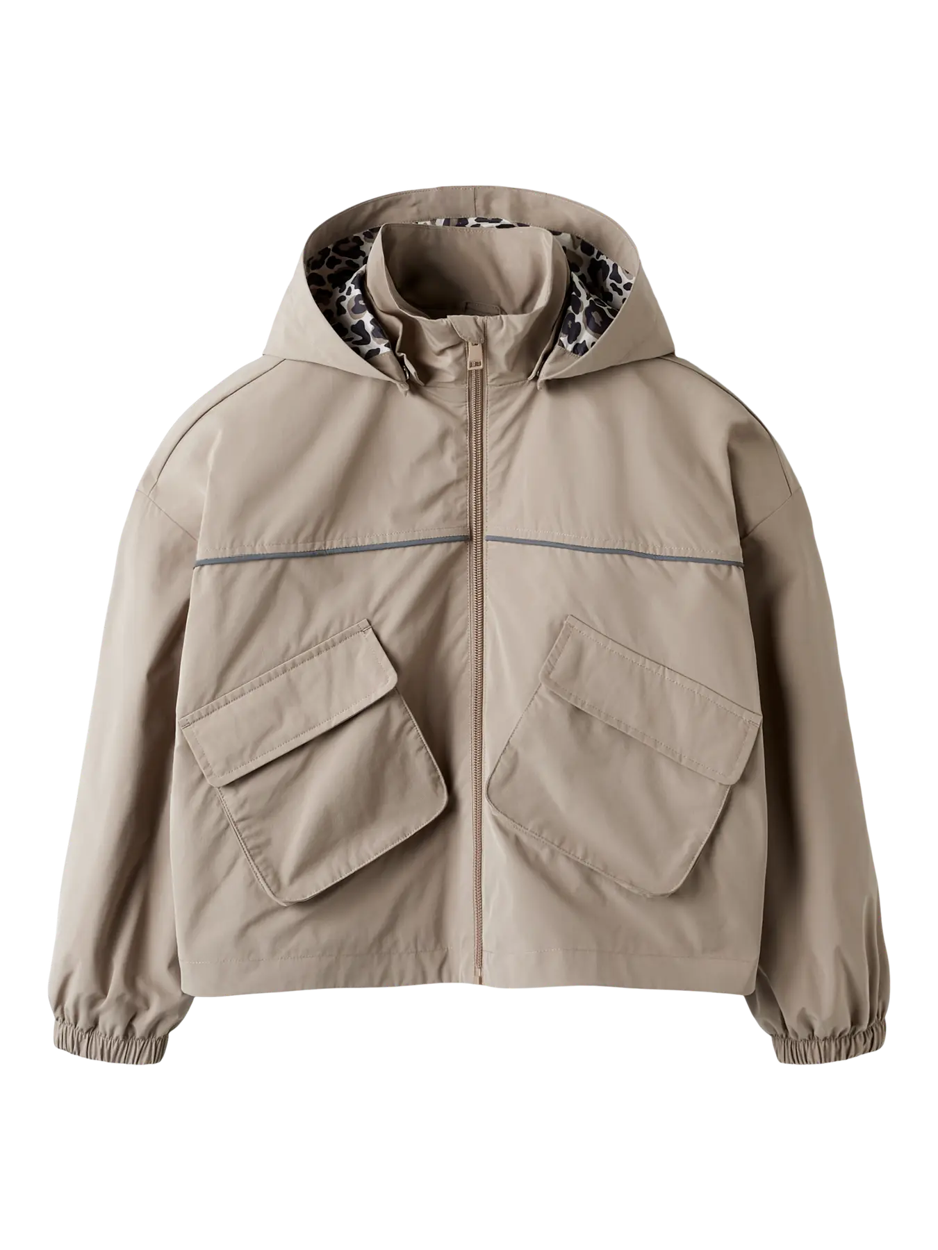 veste coupe vent brune