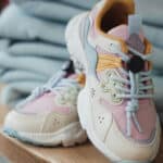 chaussures multicolores couleurs vives