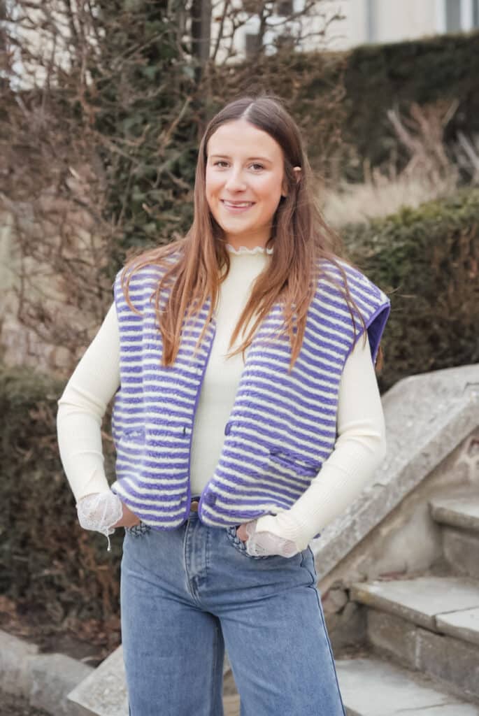 sous pull fin / jaune