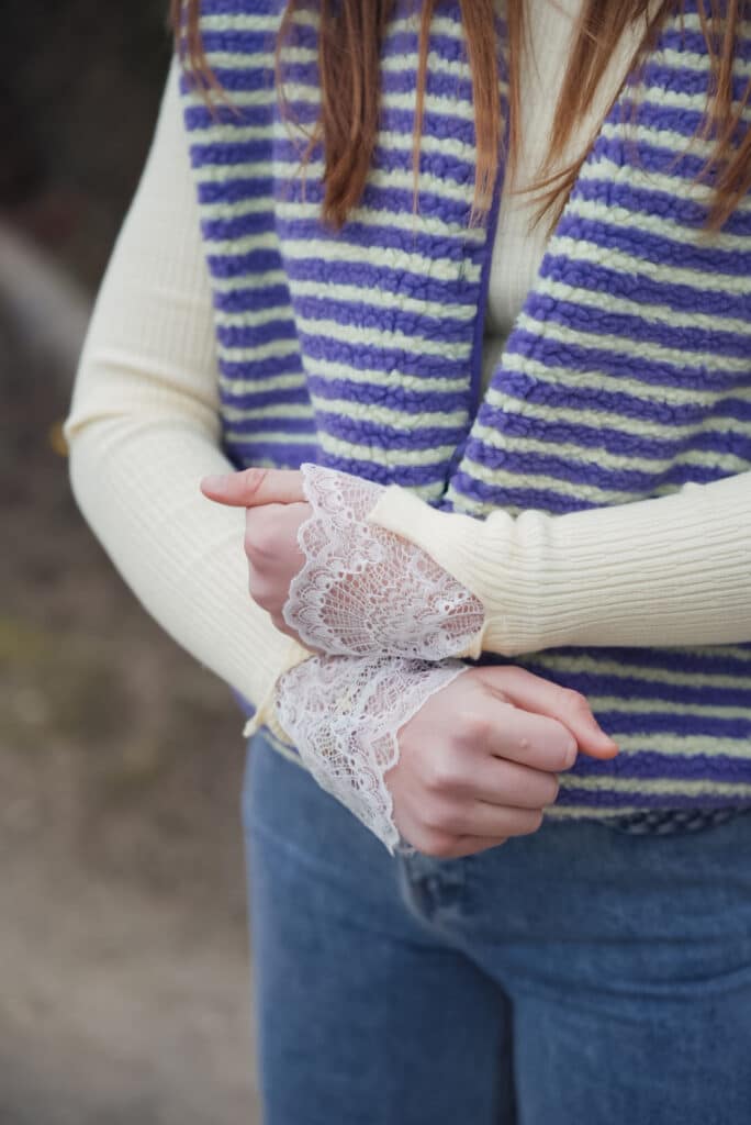 sous pull fin / jaune