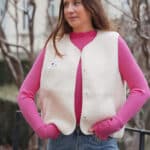 sous pull fin / fushia