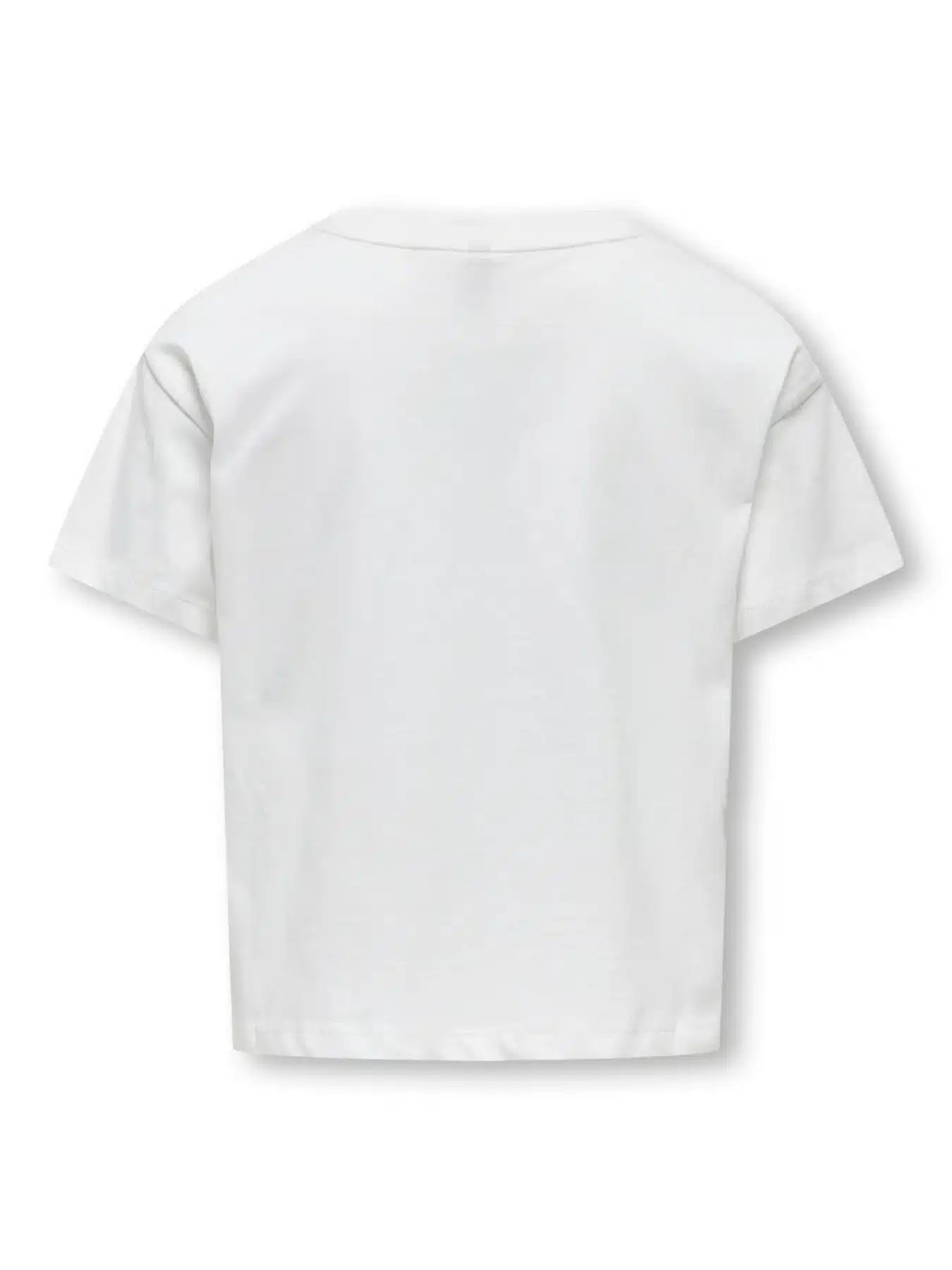 crop top blanc coeur vert