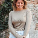 t shirt manches longues beige