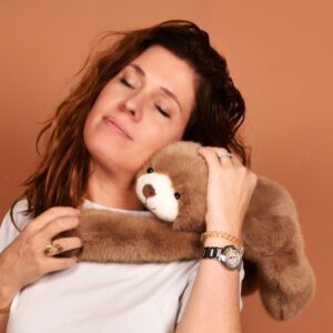 peluche ours lesté podcoll