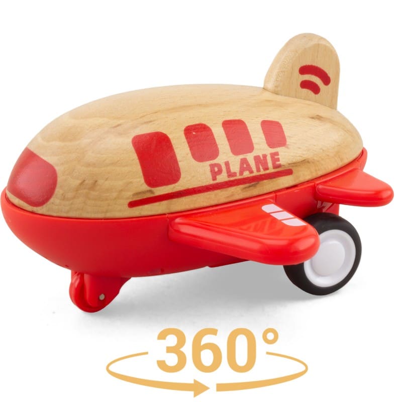 routoudou mini avion rouge