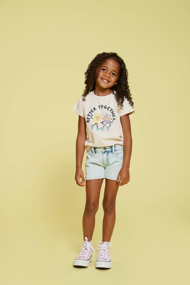 short jean bleu ciel