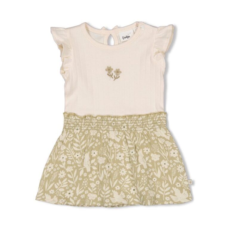 robe fleurie beige (copie)