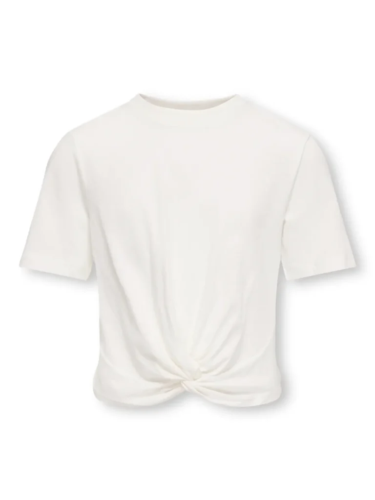 t shirt noeud blanc+bleu clair