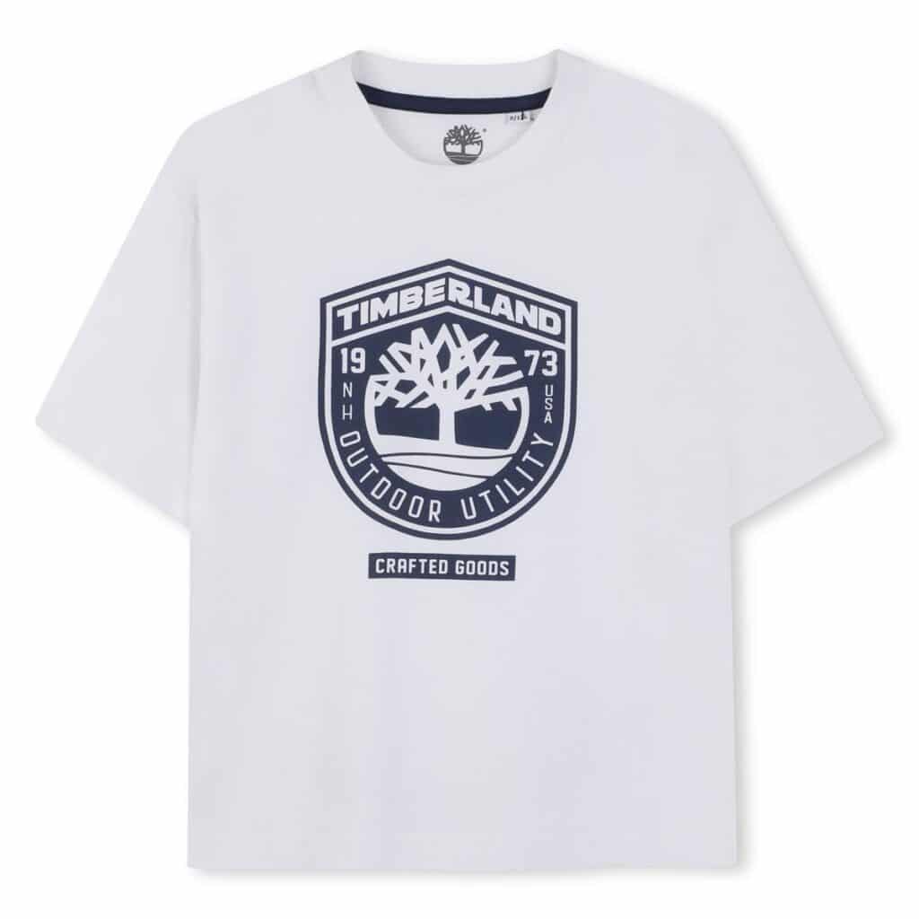tee shirt manches courtes blanc