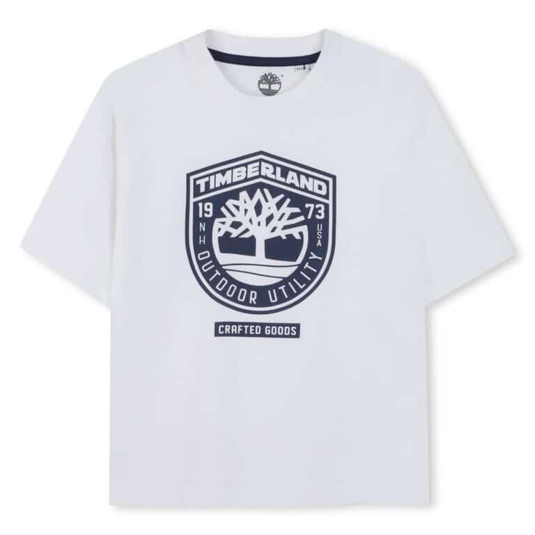 tee shirt manches courtes blanc