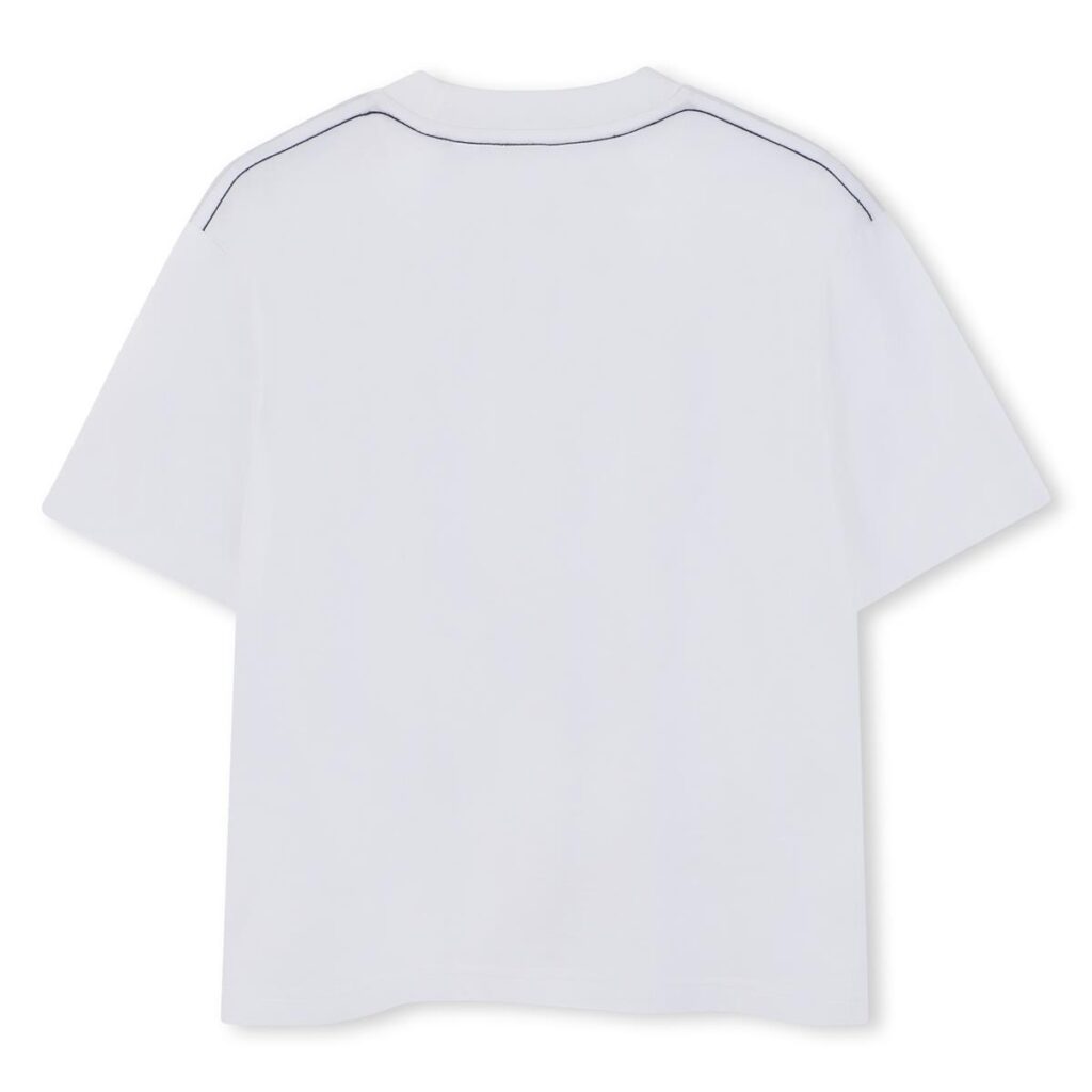 tee shirt manches courtes blanc