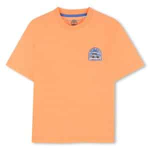 tee shirt manches courtes bright melon