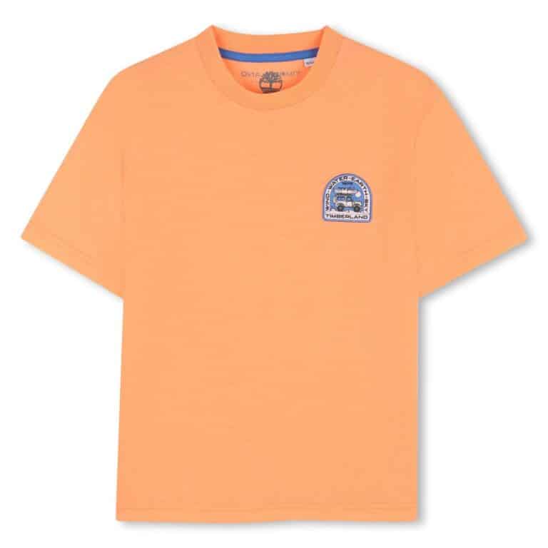 tee shirt manches courtes bright melon