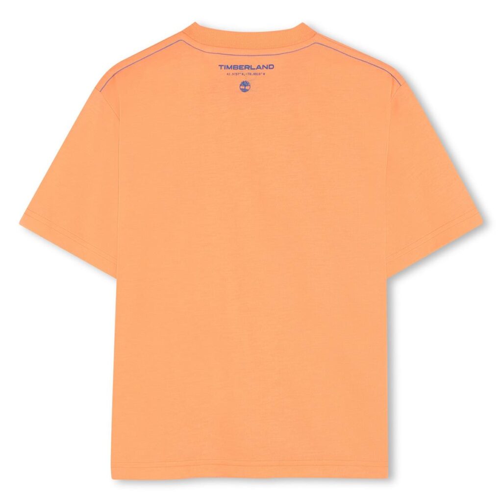 tee shirt manches courtes bright melon