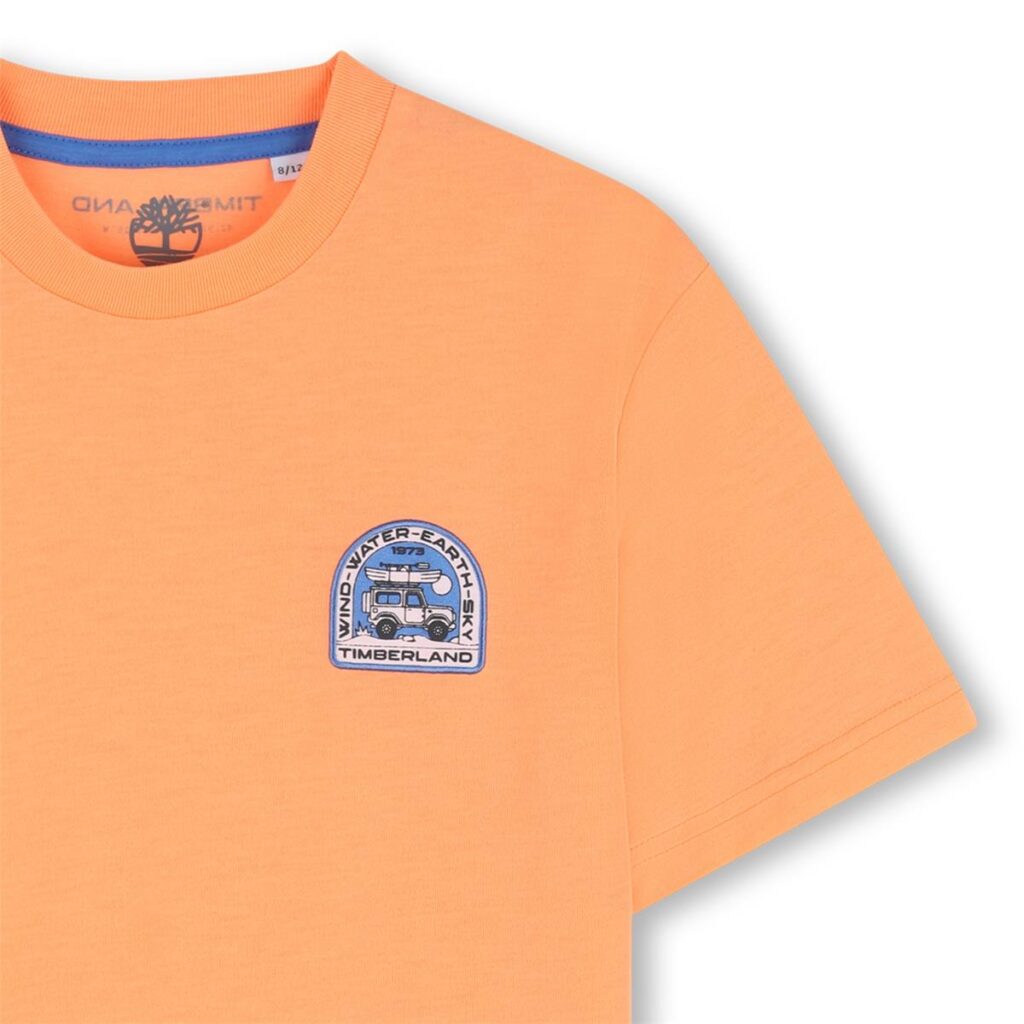 tee shirt manches courtes bright melon