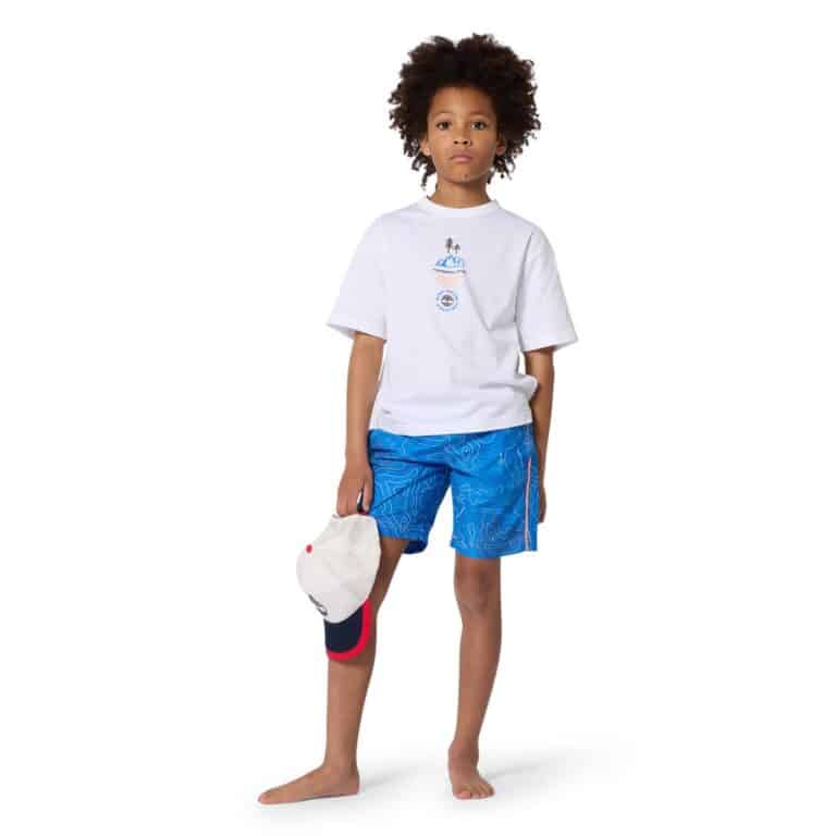 tee shirt manches courtes blanc