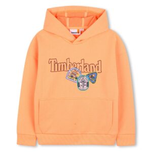 sweat a capuche bright melon