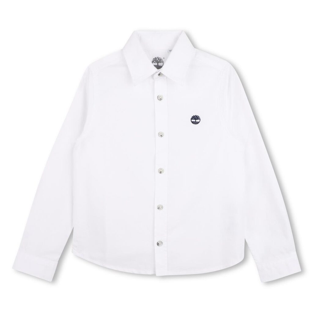 chemise manches longues blanc