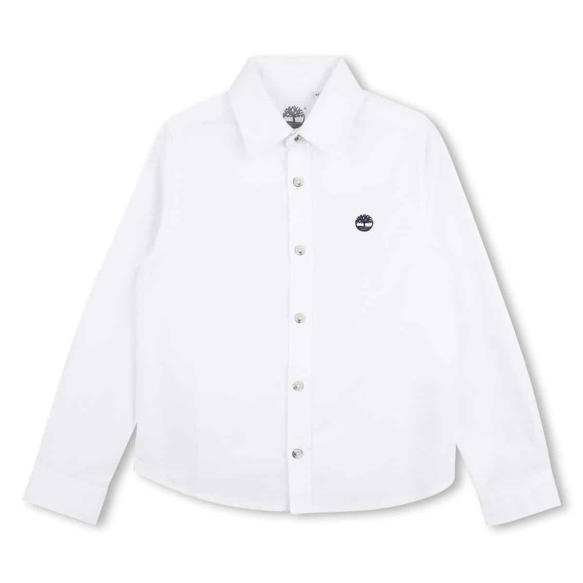 chemise manches longues blanc