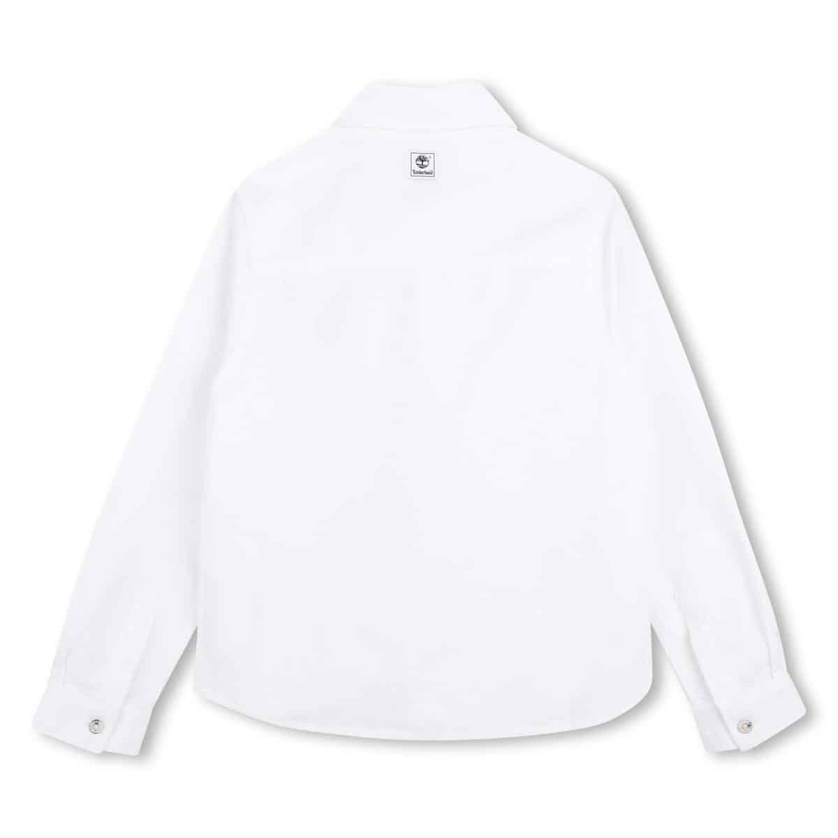 chemise manches longues blanc