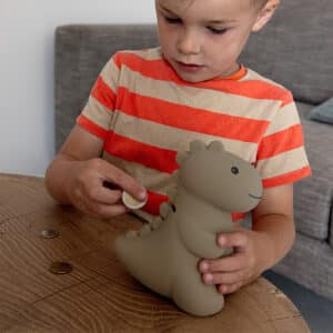tirelire dino