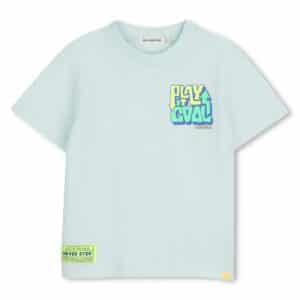tee shirt manches courtes vert poudre