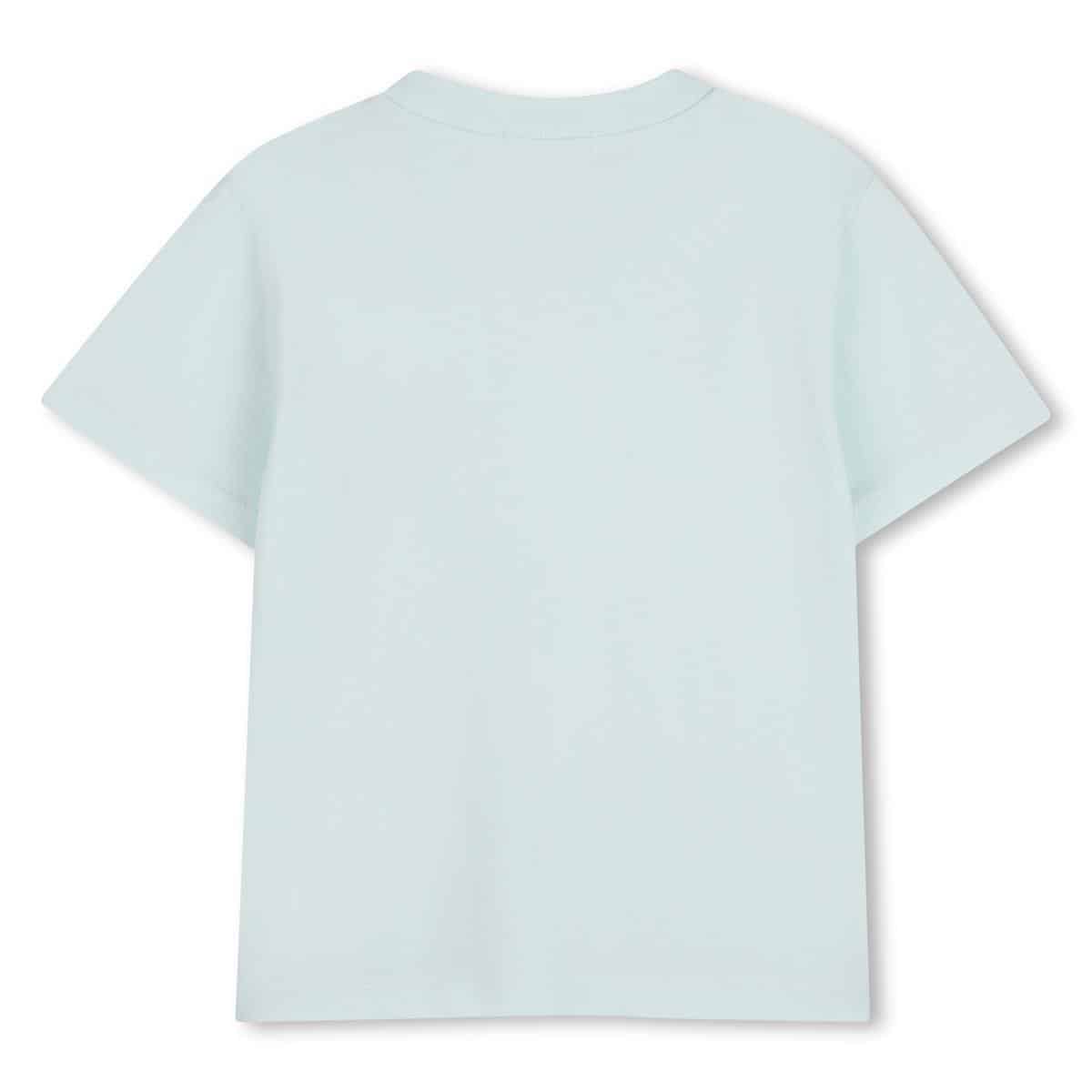 tee shirt manches courtes vert poudre