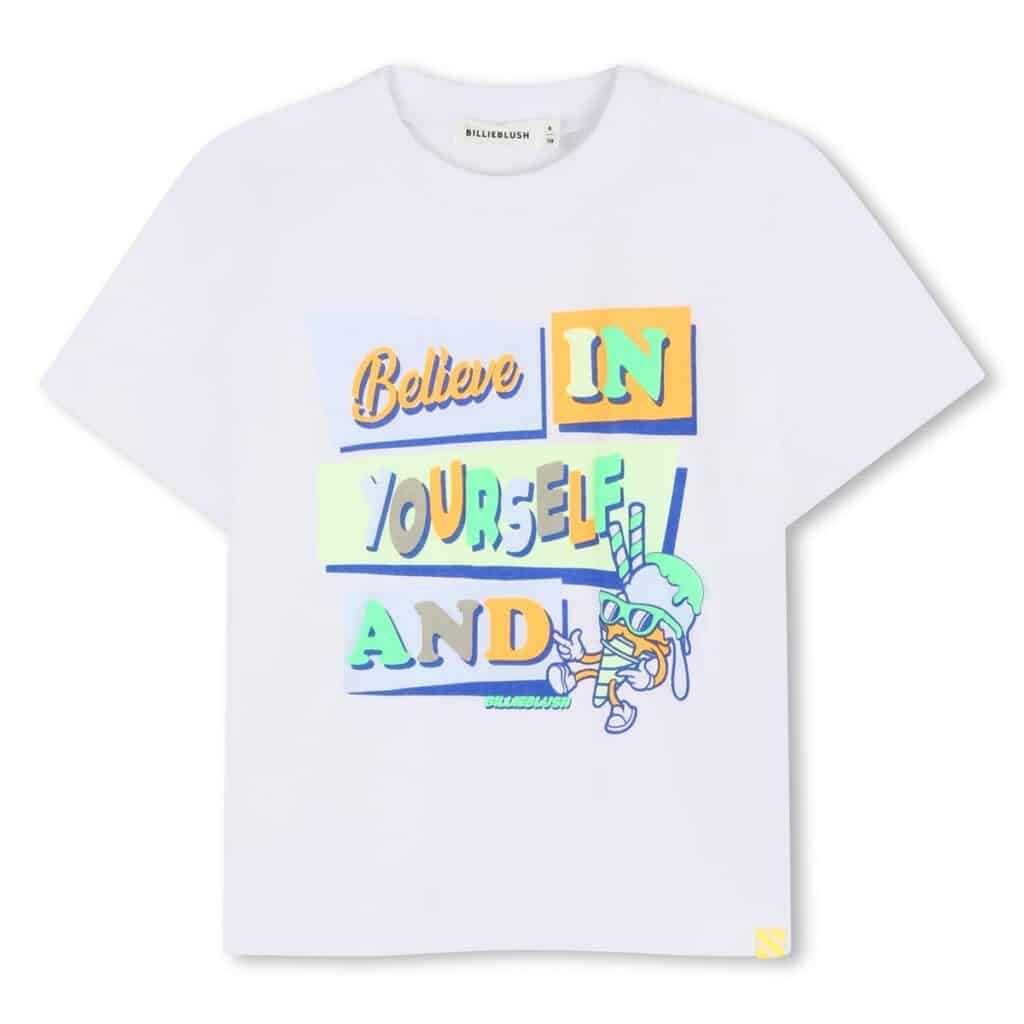 tee shirt manches courtes blanc