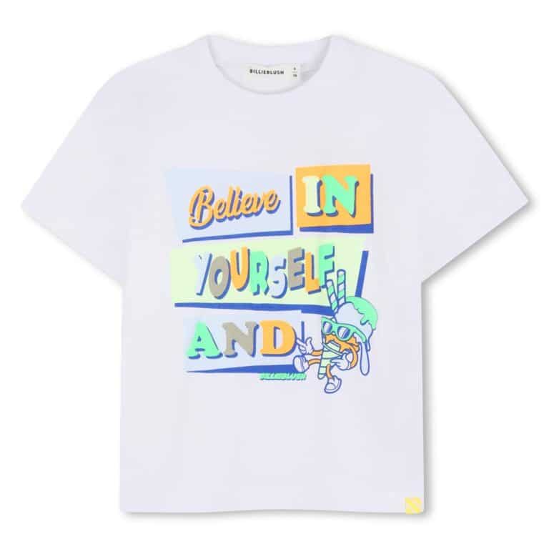 tee shirt manches courtes blanc