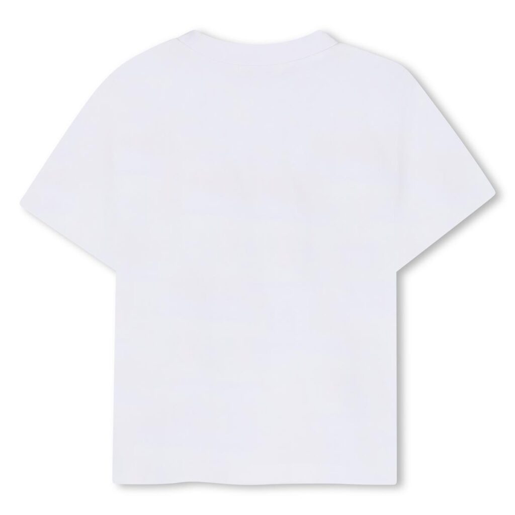 tee shirt manches courtes blanc
